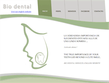 Tablet Screenshot of biodentaltijuana.com